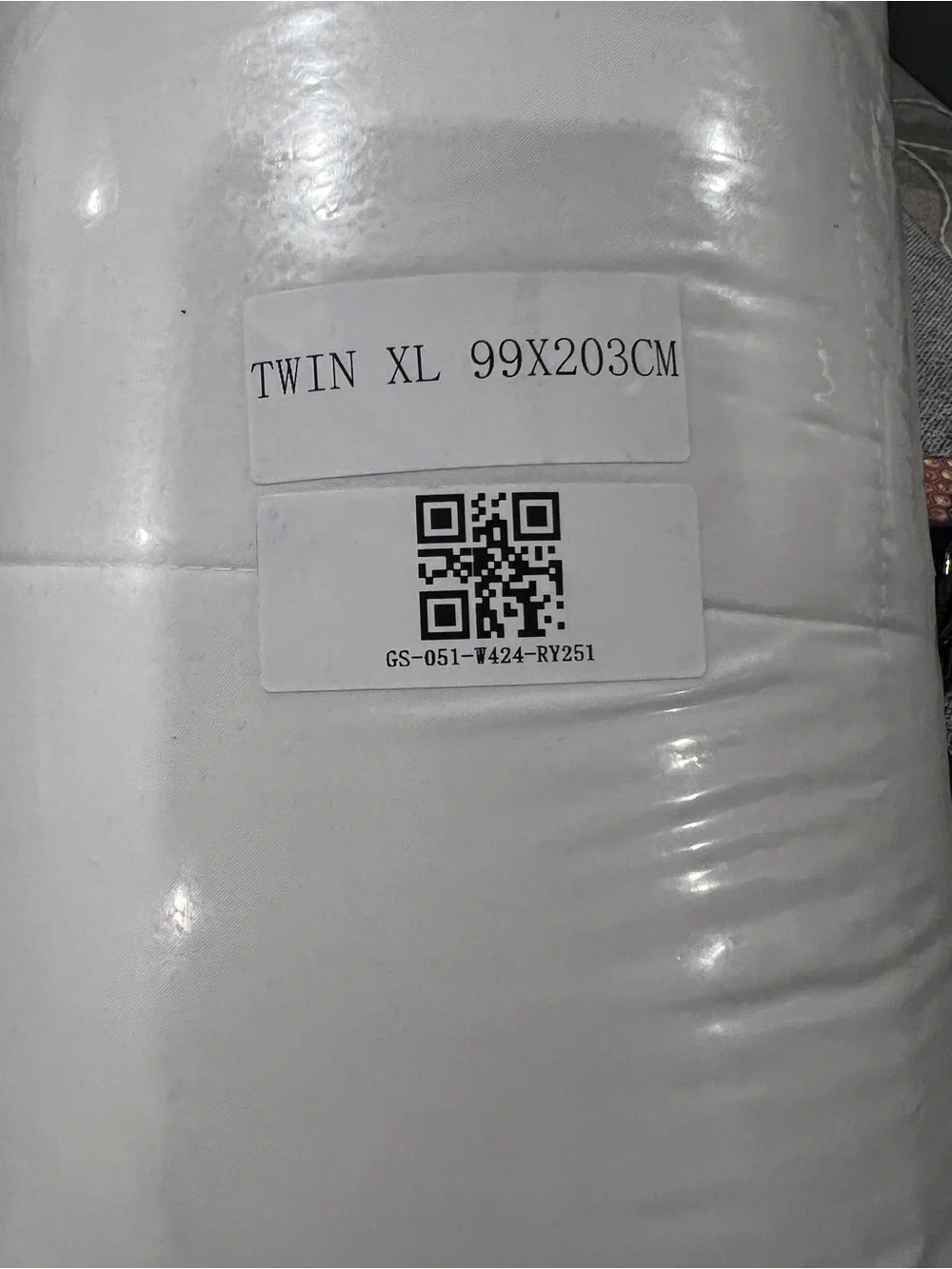 The Pillow Home Plush Quilted Mattress Pad - Twin XL White